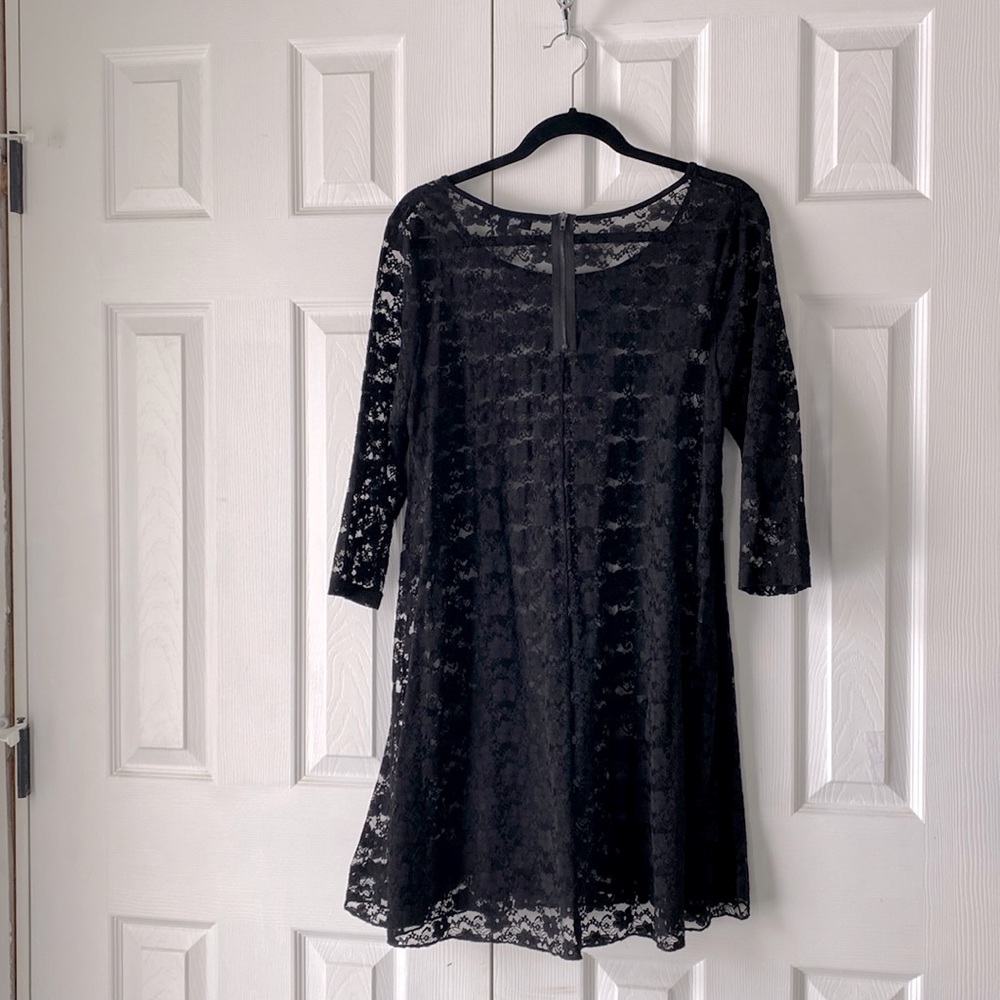 Black Lace Dress/Tunic